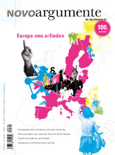 NovoArgumente 100/101 (5–8 2009) – Europa neu erfinden