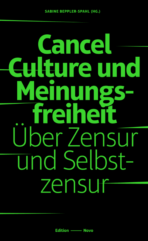 Buchcover: Cancel Culture und Meinungsfreiheit - Novo 136 (3/2021)